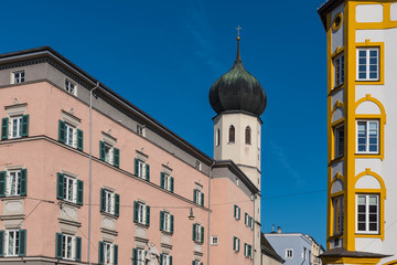 rosenheim innenstadt fassaden