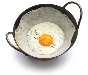 sri lankan egg hopper, bittara aappa