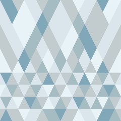 Seamless colorful abstract triangles pattern.