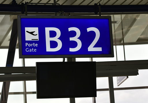 Porte d'embarquement