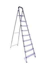Ladder isolated on the white background