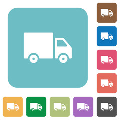 Flat delivery icons
