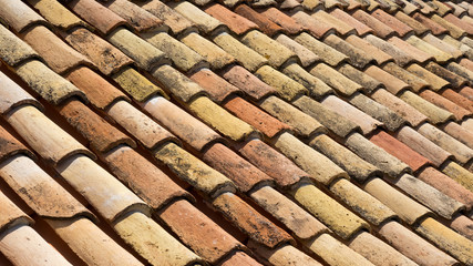 Schöne alte Dachziegel - Altstadt von Dubrovnik - Kroatien