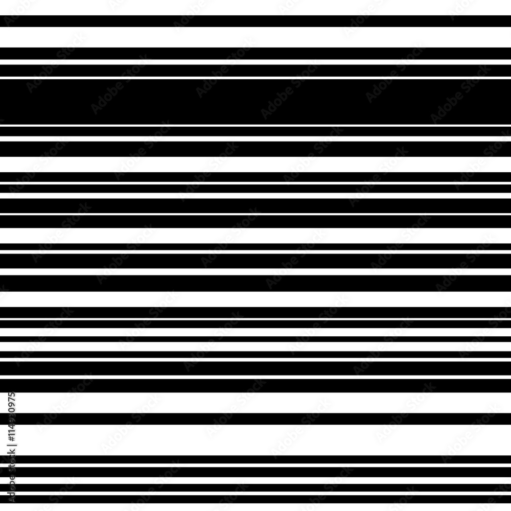 Aufkleber horizontal straight parallel lines. abstract monochrome seamless