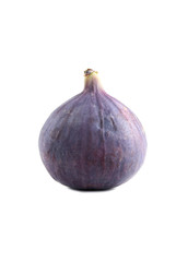 Fresh fig isolated on a white