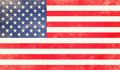 Grunge USA Flag
