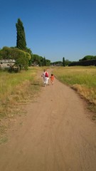 zia e nipote al parco