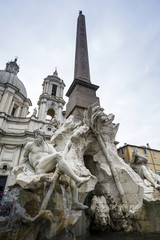 Fototapeta na wymiar Roma: Piazza Navona