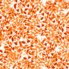 Watercolor seamless floral pattern. Flowers texture.