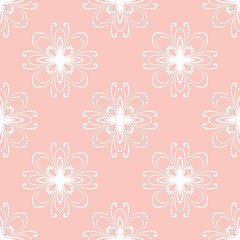 Floral Fine Seamless Vector Pattern