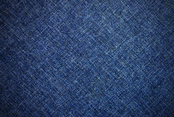 Naklejka na ściany i meble texture blue fabric, denim background