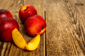Fresh fruit nectarine