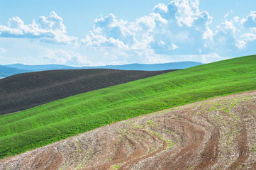 Landscape in Tuscany, Italy.