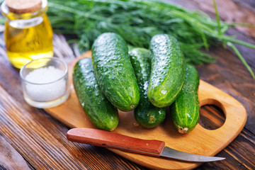 fresh cucumber