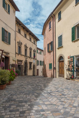 Fototapeta na wymiar Impressionen San Leo Emilia-Romagna 