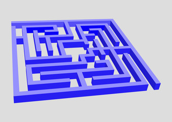 Сложный  лабиринт