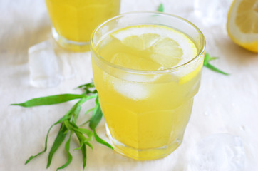 Tarragon Lemonade, Natural Refreshing Drink