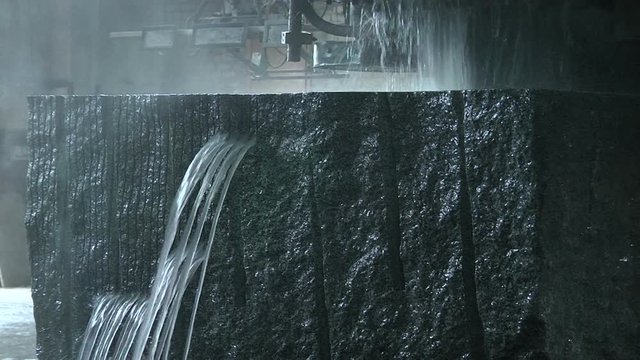 Granite stone cut saw