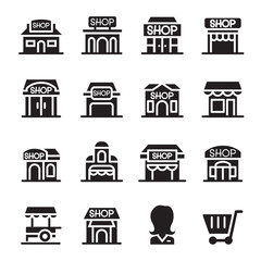 Shop buildingi icon