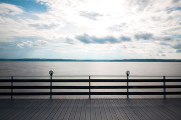Line and water minimalism