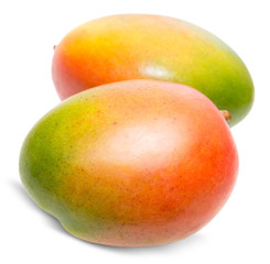 Mango isolated on white