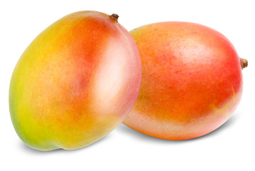 Mango isolated on white