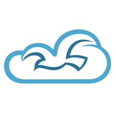 Cloud Bird Fly