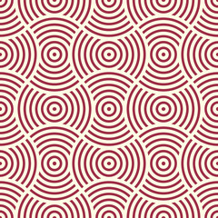 Vector ornamental continuous background made using undulate line