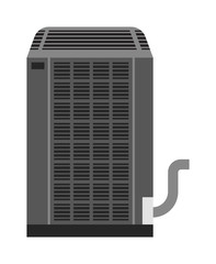 Industrial fan to remove water damage. Technology electric cooling power equipment industrial fan. Vector ventilation turbine industrial fan cold conditioner vent engine blade condition construction.