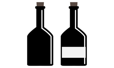 Bottle vector design