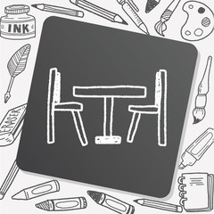 doodle table