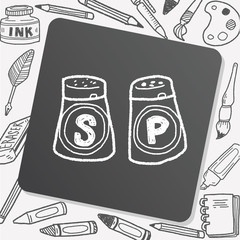 salt pepper doodle