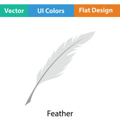 Writing feather icon