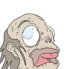 monster face