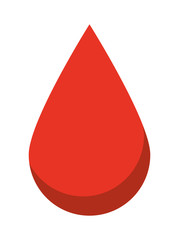 drop blood isolated icon design