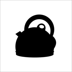 isolated icon silhouette Kettles,VECTOR