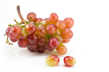 Red Grape Isolated