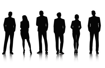 Vector UI Illustration Business People Concept