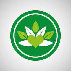 healthy food organic product isolated icon design