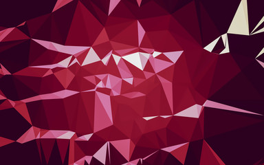 Fototapeta premium Abstract low poly background, geometry triangle