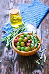 green olives