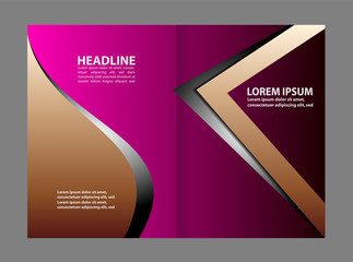 Fototapeta premium Template for advertising 