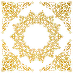 Vector Beautiful Mandala.