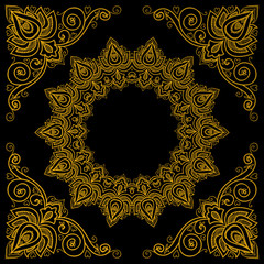Vector Beautiful Mandala.