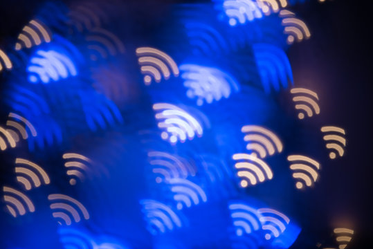 Abstract wireless background