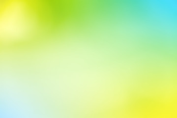 Abstract colored blurred beautiful natural landscape background.