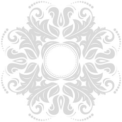 Elegant Ornament in the Style of Barogue