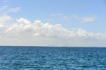 Obraz premium Summer beach and ocean