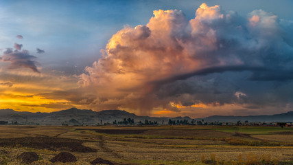 Ethiopian rural landscape