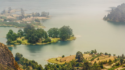 Beautiful Wonchi crater lake situated in Oromia Regional state in South West Shewa zone